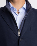 Dark Blue Sports Jacket