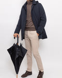 Dark Blue Jacket 100% Poliester