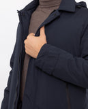 Dark Blue Jacket 100% Poliester