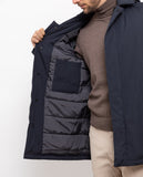 Dark Blue Jacket 100% Poliester