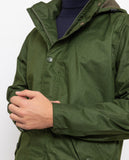 Dark Green Top Coat 100% Poliester