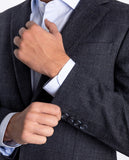 Dark Grey Sports Jacket 100% Cotton