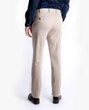 Dark Beige Regular Chino Trousers