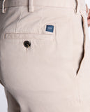 Dark Beige Regular Chino Trousers