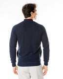 Sweatshirt 100% Algodão em Azul Escuro