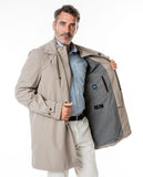 Gabardine em Bege Claro