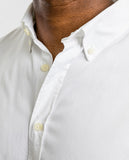 Camisa Casual 100% Algodão em Branco