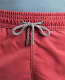 Light Red Swim Shorts 100% Poliester