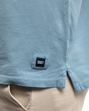 Light Blue Short Sleeve Polo 100% Cotton