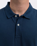 Dark Blue Short Sleeve Polo 100% Cotton