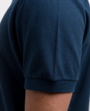 Dark Blue Short Sleeve Polo 100% Cotton