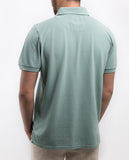 Light Green Short Sleeve Polo 100% Cotton