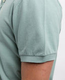 Light Green Short Sleeve Polo 100% Cotton