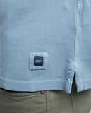 Light Blue Short Sleeve Polo 100% Cotton