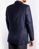 Dark Blue Sports Jacket 100% Flece wool