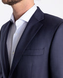 Dark Blue Sports Jacket 100% Flece wool