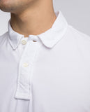Polo Piquet Manga Curta 100% Algodão em Branco