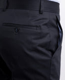 Calças Clássicas Soft Slim 100% Algodão em Azul Escuro