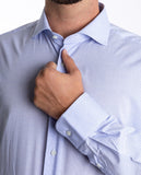 Light Blue Classic Shirt 100% Cotton