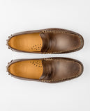 Dark Brown Driver Shoes
