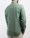 Camisa Casual 100% Algodão em Verde