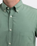 Camisa Casual 100% Algodão em Verde