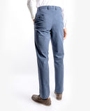 Dark Blue Regular Chino Trousers