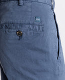Dark Blue Regular Chino Trousers