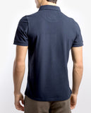 Dark Blue Short Sleeve Polo 100% Cotton