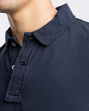 Dark Blue Short Sleeve Polo 100% Cotton