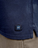 Dark Blue Short Sleeve Polo 100% Cotton