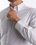 Camisa Clássica 100% Algodão em Bege Claro