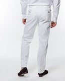 Calças Chinos Regular em Branco