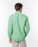 Camisa Casual 100% Algodão em Verde