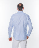 Camisa Casual 100% Algodão em Branco