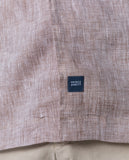 Light Brown Casual Shirt 100% Linen