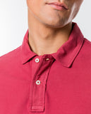 Red Short Sleeve Polo 100% Cotton