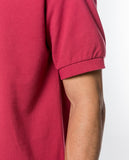 Red Short Sleeve Polo 100% Cotton