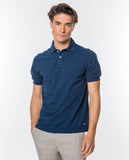 Petrol Blue Short Sleeve Polo 100% Cotton