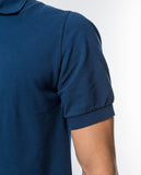 Petrol Blue Short Sleeve Polo 100% Cotton