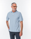 Light Blue Short Sleeve Polo 100% Cotton