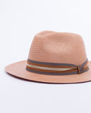 Light Brown Panama Hat 100% Paper