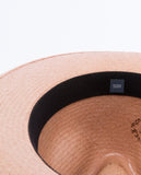 Light Brown Panama Hat 100% Paper
