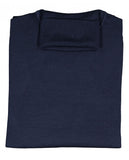 Dark Blue Turtleneck 100% Merino Wool