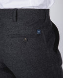 Dark Grey Classic Trousers Soft Slim