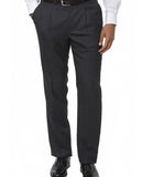 Dark Grey Classic Trousers Regular 100% Wool