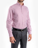 Dark Red Casual Shirt 100% Cotton