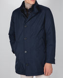Dark Blue Jacket 100% Poliester