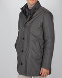 Dark Grey Jacket 100% Poliester