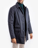 Gabardine em Azul Escuro
